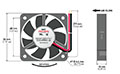 5010-7-7 Series Brushless Direct Current (DC) Axial Fans - 3
