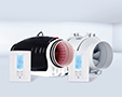 PTF & PTDD SERIES - Smart Inline Duct Fans with Wireless Control