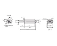 PTFF-050SB Precious Metal Brushed Direct Current (DC) Micro Motors - 2