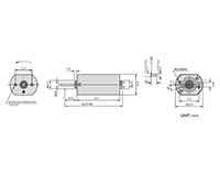 PTFS-180SM Carbon Brushed Direct Current (DC) Micro Motors - 2