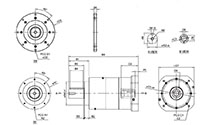 Servobox Series Model SB-A270A 2-Stage Planetary Reducer Gearbox - 2