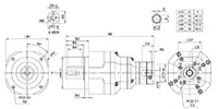 Servobox Series Model SE 3-Stage Planetary Reducer Gearbox - 2
