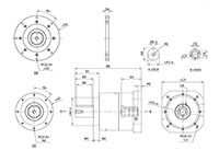 Servobox Series Model SB270/330, 1-Stage Planetary Reducer Gearbox - 2