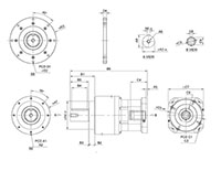 Servobox Series Model SB270/330, 2-Stage Planetary Reducer Gearbox - 2