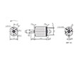 PTFF-031 Precious Metal Brushed Direct Current (DC) Micro Motors - 2