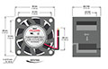 4028-5 Series Brushless Direct Current (DC) Axial Fans - 3
