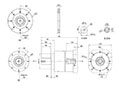 Servobox Series Model SB270/330, 1-Stage Planetary Reducer Gearbox - 2