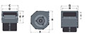 RA12B008/B009/B010 and RA24B008/B009/B010 Series Single Wheel Design Brushed Direct Current (DC) Centrifugal Blowers - 2