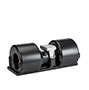 RA12B001/B17/B40 and RA24B001/B17/B40 Series Dual Wheel Design Brushed Direct Current (DC) Centrifugal Blowers